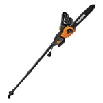Worx 120V 8A 10 Inch Black Steel Corded Pole Saw. Fixed Price $129.99.