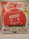 Diablo Laser Cut Red General Purpose Wood Saw Blade D1040W 10-1/4" 40T Circular. Fixed Price $29.31.