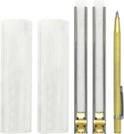 Thin Soapstone Holder Set Pack Of 23PCS,FLAT 1/16" X 1/2" 5", White. Fixed Price $22.99.
