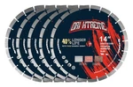 Diamond Concrete Saw Blade 14 Segmented 5PCS 20MM Arbor Orixtreme Inch General. Fixed Price $299.99.