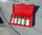 Blue-point Tools Piece Hole Saw Set 3/4 7/8 1" 1-/8" 1-1/4" LHS606B Used. Fixed Price $27.99.