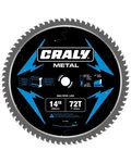 Craly 14 Inch 72 Teeth Steel And Ferrous Metal Cutting Circular Saw Blade, .... Fixed Price $105.95.