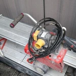Rubi KOA2Y Tile Saw Corded Electric 120V Red Silver IP54. Fixed Price $2500.00.
