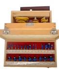 Lot Of Two: Stalwart Router Set & Yonico Tongue/groove In Wood Cases. Fixed Price $72.00.