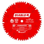 Diablo D1050X 10" 50-TEETH Combination Saw Blade For Wood. Fixed Price $44.99.