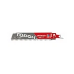 Milwaukee Elec Tool 48-00-5201 6" 7TPI Torch Sawzall Reciprocating Blade. Fixed Price $15.19.