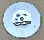 Superior Tools 7" Diamond Blade 82-200-7, Germany. Fixed Price $14.75.