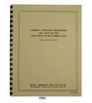 Sears Craftsman 113.29501 12 Inch Radial Arm Saw Op & Parts Manual #1500. Fixed Price $17.50.