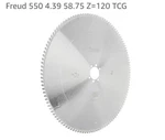 Freud LU4C0201 Industrial Saw Blade 550 4.39 58.75 Z=120 Tcg. Fixed Price $145.00.