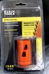 Klein Tools 31922 Bi-metal Hole Saw 1-3/8" Inch 35MM Nip New. Fixed Price $11.99.