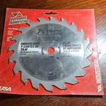 . 7-1/4" Carbide Steel Blades. Fixed Price $24.00.