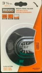 Ridgid 3-1/2 In. Multi Tool Steel Flush Blade Plunge Cutting. Fixed Price $12.99.