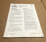 Sun Joe SWJ698E 12" Amp Electric Chain Saw Operators Manual 71 Pgs. Fixed Price $13.95.