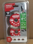 Diablo 4-1/2 In. Turbo Rim Masonry Diamond Cut Off Blade Value (2-PACK). Fixed Price $10.00.