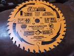 Cmt P07540 Itk Plus Fast Framing Saw Blade, 7-1/4 X Teeth, 5/8" Bore. Fixed Price $39.99.