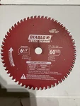 Diablo Steel Demon 6-1/2 In. X 5/8 Tico Hi-density Carbide Circular Saw. Fixed Price $40.00.
