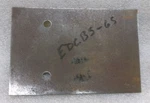 Edco BS-6S Scraper Blade Lot Of FIVE(5) Pcs #287J. Fixed Price $41.99.