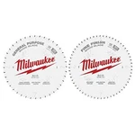 Milwaukee 48-40-1036 Inch 40T + 60T Two Pack Circular Saw Blades. Fixed Price $99.70.