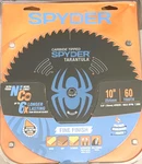 Spyder Tarantula 10 Inch 60 Tooth Fine Finish Saw Blade Nickel Cobalt Brand New!. Fixed Price $39.99.