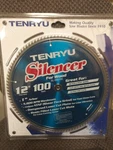 Tenryu SL-305100 12" Silencer Miter Saw Blade 100T 1" Arbor. Fixed Price $90.99.