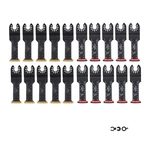 20 Pcs Extra Long Titanium Oscillating Blades Curved Edge Multitool. Fixed Price $25.94.