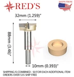 Tideway Carbide Pro LC171901032 Mm Dia Hinge Boring Forstner Router Bit. Fixed Price $6.49.