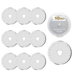 10 Pcs 45MM Rotary Cutter Replacement Blades Sxusotg Ultra-sharp And Durable .... Fixed Price $13.23.