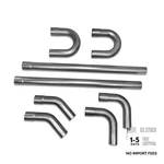 Inch Exhaust Pipe Kit Mild Steel Mandrel 45 90 3" 8PCS. Fixed Price $129.00.
