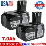 2 Pack For Hitachi EBM1830 7.0 Ah 18V Battery Cordless BCL1830 Drill Saw New. Fixed Price $59.98.