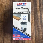 Lenox 1-1/8" Speed Slot Bi-metal Staircase Design Hole Saw Blade. Fixed Price $17.99.