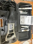 Rockwell 1/2 Reciprocating Saw With Case And Blades. Fixed Price $40.00.