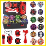 Gyro Battling Blade Set, 12 Spinning Tops, 4 Launchers And Grip With Storag.... Fixed Price $48.59.
