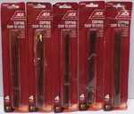 Lot Of Ace Coping Saw Blades 6-1/2" Medium 20 Tpi 2375236 4 Pieces Each. Fixed Price $19.99.
