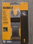 Dewalt Oscillating Titanium Nitride Coating Metal Blade - DWA4209 X1. Fixed Price $12.00.