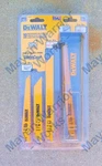 Dewalt Reciprocating Saw Blades, Bi-metal & Wood Set 10 DW4898 With Case. Fixed Price $16.99.