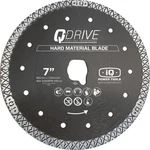 Iq Power Tools Q-drive 7 Inch Continuous Rim Diamond Blade For Hard Materials. Fixed Price $61.00.