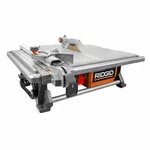 Ridgid 6.5-AMP 7 In. Blade Corded Table Top Wet Tile Saw. Fixed Price $149.95.