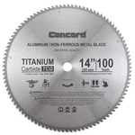 Concord Blades ACB1400T100HP 14" 100T Tct Non-ferrous Metal Saw. Fixed Price $78.97.