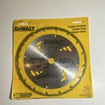 Dewalt DW3171 16T Carbide Silver Circular Saw Blade For Ripping Wood, Pc. Fixed Price $9.99.