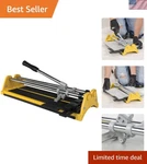 Professional 14 In. Tile Cutter With Non-marring Breaker Bar & Rubber Base. Fixed Price $67.99.