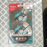 Makita E-07200 X-lock Diamond Saw Blade 4-1/2 In 2-PACK For Concrete. Fixed Price $21.37.