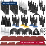 Trivd Frol 121 Pack Oscillating Saw Blades, Titanium Tool Wit. Fixed Price $55.63.