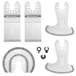 Exkraeft Diamond Oscillating Multi Tool Blades For Grout 5PCS, Silvery. Fixed Price $32.32.