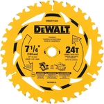 7-1/4 In. 24T Circular Saw Blade 2-PACK (DWA271424PK2). Fixed Price $34.11.