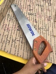Irwin Marathon 2011201 Coarse Cut 15" Carpenter Saw. Fixed Price $10.00.
