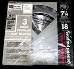New Vintage Sears Craftsman 3 Most Popular Saw Blades Pack 7 1/4"-5/8". Fixed Price $14.90.