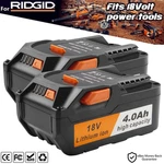 2PACK 4.0AH 18V For Ridgid Battery R840087 R840086 R840085 R840083 Li-ion. Fixed Price $46.49.