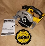 Dewalt DCS393B 20V 6-1/2" Cordless Circular Saw W/ Blade *free Shipping. Fixed Price $123.49.