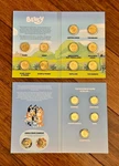 Bluey Dollarbuck Uncirculated $1 & $2 Coin Collections 24/25/26 Choose From List. Fixed Price $252.74.