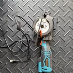 Dovaman Circular Saw W/laser, Metal Handle, 6 Blades, 5.8A Motor, Max Cutting. Fixed Price $70.00.